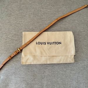 Louis Vuitton Vachetta  adjustable strap
